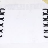 A záróvégek rajzhoz illesztése, a felfogató furathelyek bejelölése