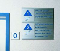 AluSign Indoor osztott táblarendszer