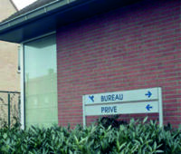 AluSign Outdoor tábla kültéren