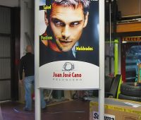 AluSign Totem Clam totemoszlop