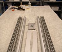 A néhány alkatrész, amiből a totemoszlop áll